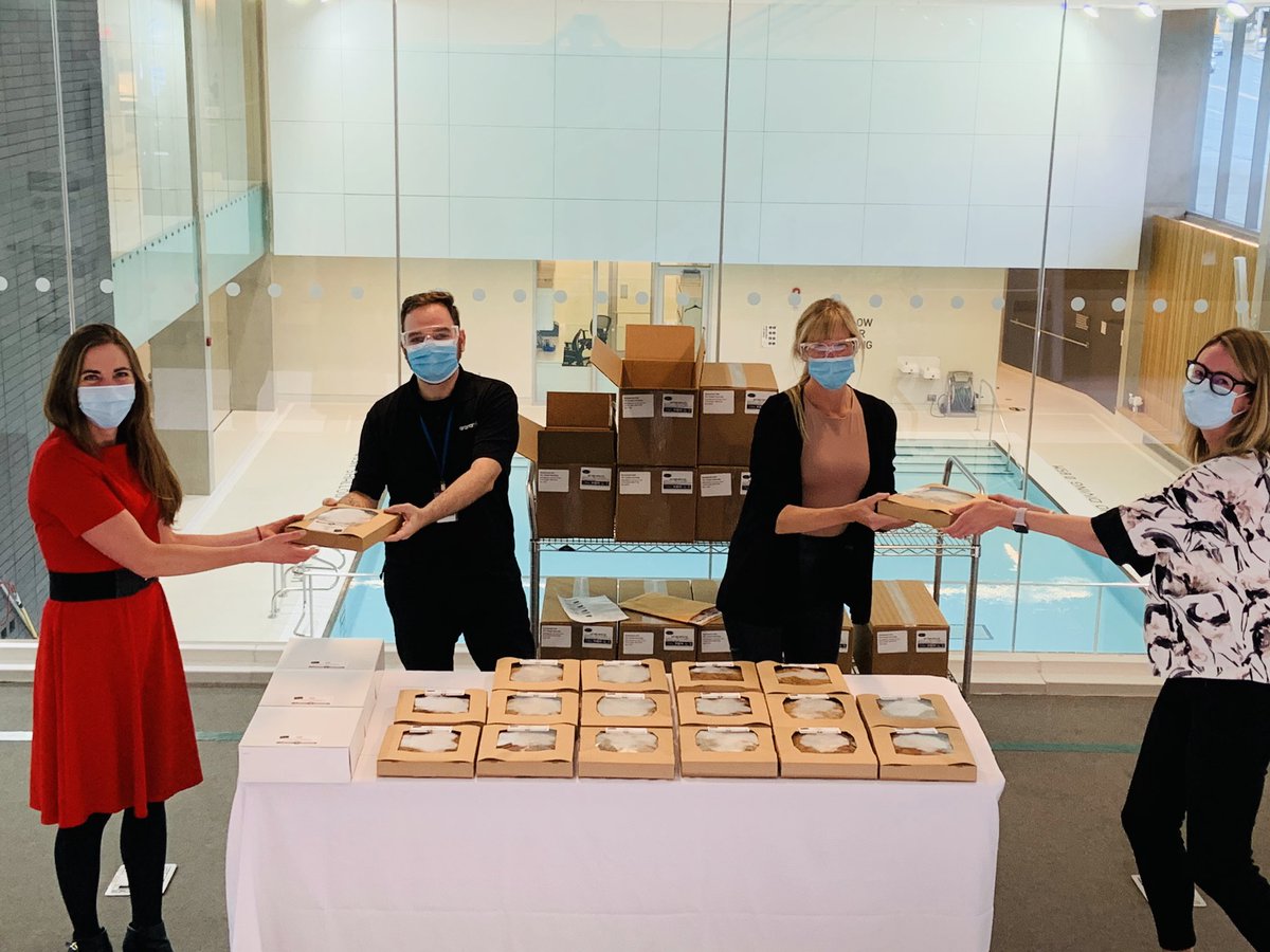 Thank you <a href="/branksomehall/">Branksome Hall</a> parents association for your very thoughtful gift of <a href="/SFTEBakery/">SweetsFromTheEarth</a> pies 🥧 #grateful #ThankfulForEverything