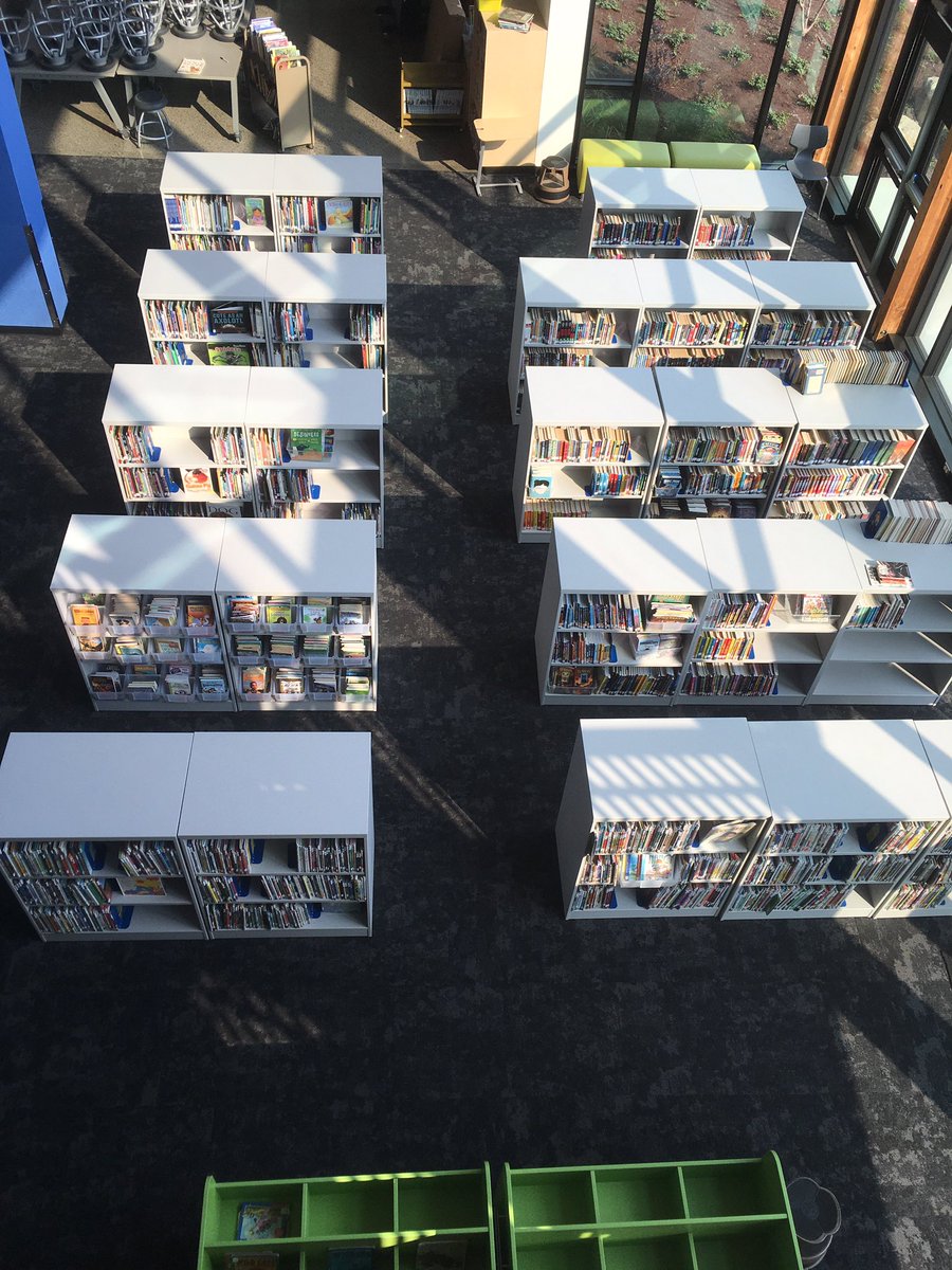 The books are unpacked and on the shelves!! Book checkout starts next week!! #siftonsuperstars #read #booksconnectus <a href="/EpsLibraries/">EPS Libraries</a>