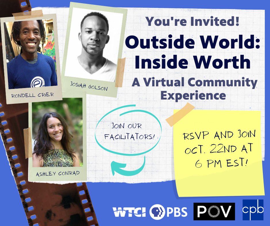 wtci's tweet photo. Have you registered for our upcoming virtual event, Outside World: Inside Worth? You can save your seat and RSVP here: https://t.co/PO70S3UaoL! Trust us, you are not going to want to miss this! #rurallife #PortraitsAndDreamsPBS #POVdocs #POVonPBS #cominghome #CPB #OurAmericaPOV https://t.co/cKDGIZ7ZBr