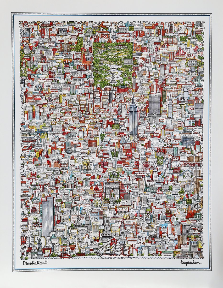 The details on this Tony Graham Manhattan! 🗽poster are outstanding. Perfect for your office be it at home or in the city - rogallery.com/artists/tony-g…

#TonyGraham #manhattan #homeoffice #officedecor #officeart #nycart #nyc #panambuilding #manhattanart #vintageart #homeofficeart