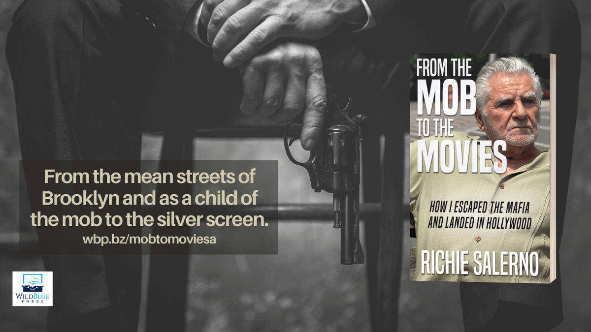 Here's the book trailer for FROM THE MOB TO THE MOVIES: buff.ly/32ltNux
Get this true crime memoir of Richie Salerno's journey from the mean streets of Brooklyn as a child of the mob to the silver screen.
#truecrime #memoir #mob #movies #actor