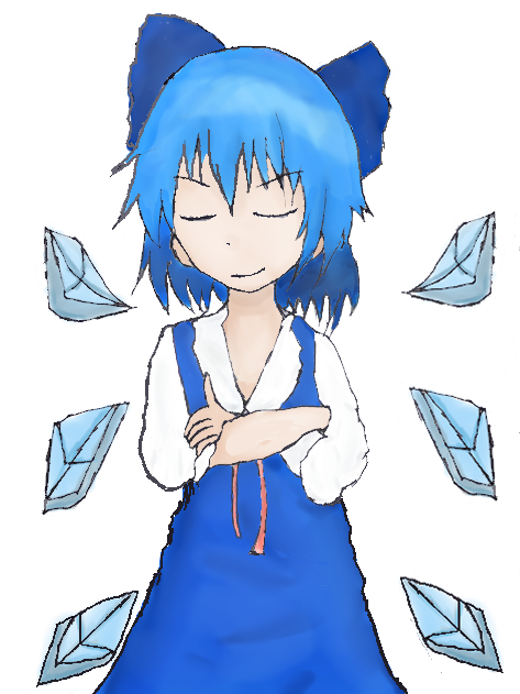 チルノちゃんかわいいのtwitterイラスト検索結果