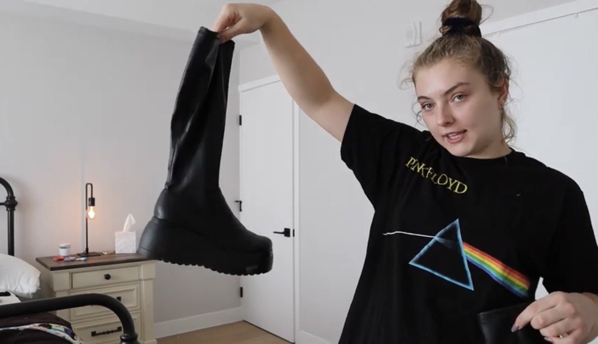 screenshots from amandas new video (a small thread)