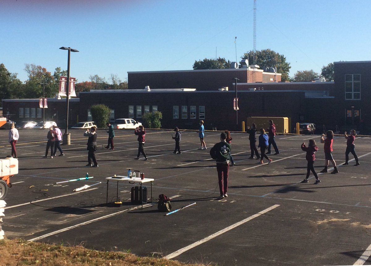 Cohort B rocking those platforms! Such a strong start to this season— looking forward to what’s to come 😊🥁🔥 #wooliesyeah #perseveranceconquers <a href="/millburymb/">Millbury High School Marching Band</a>