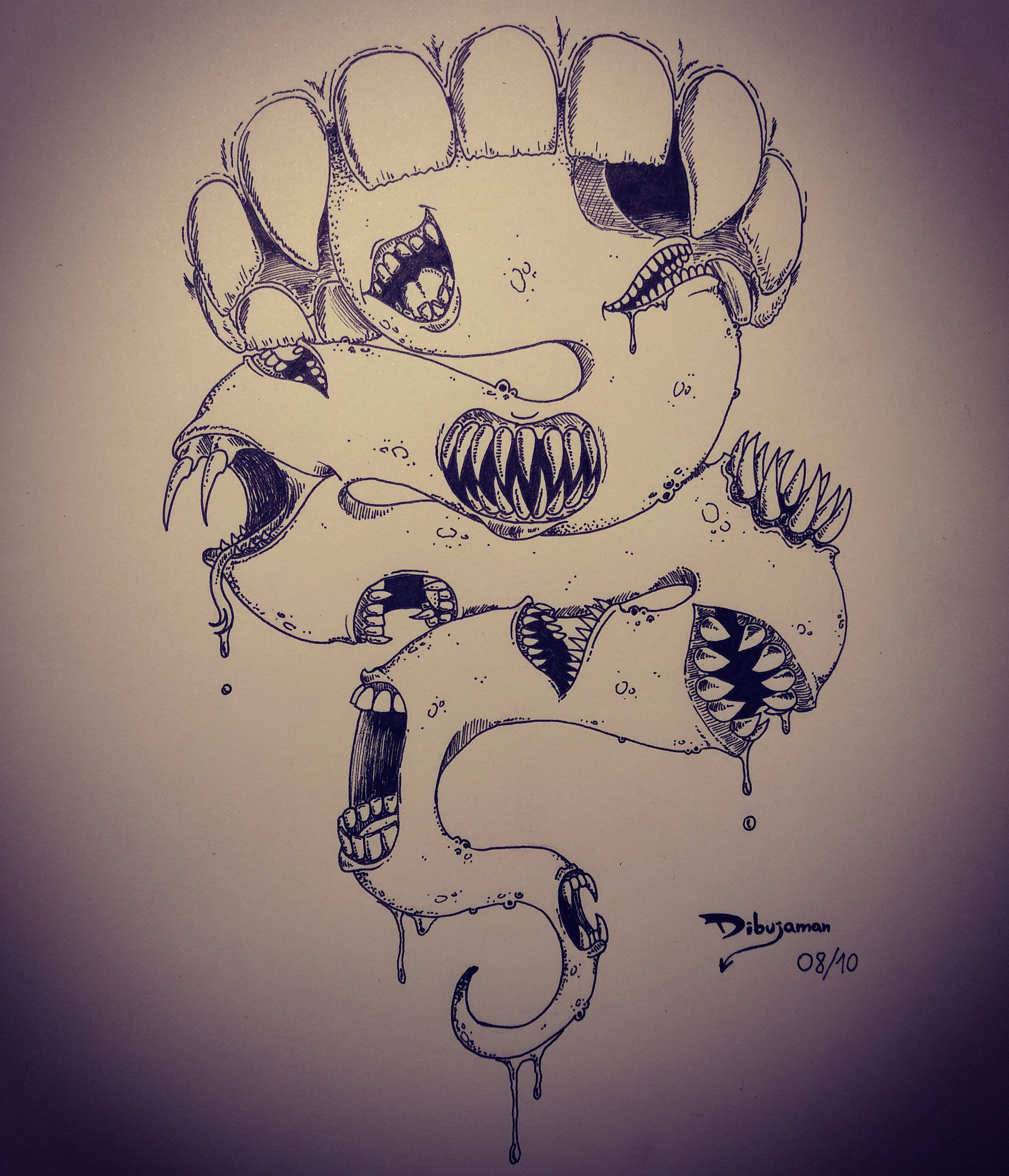 InkTober - Teeth