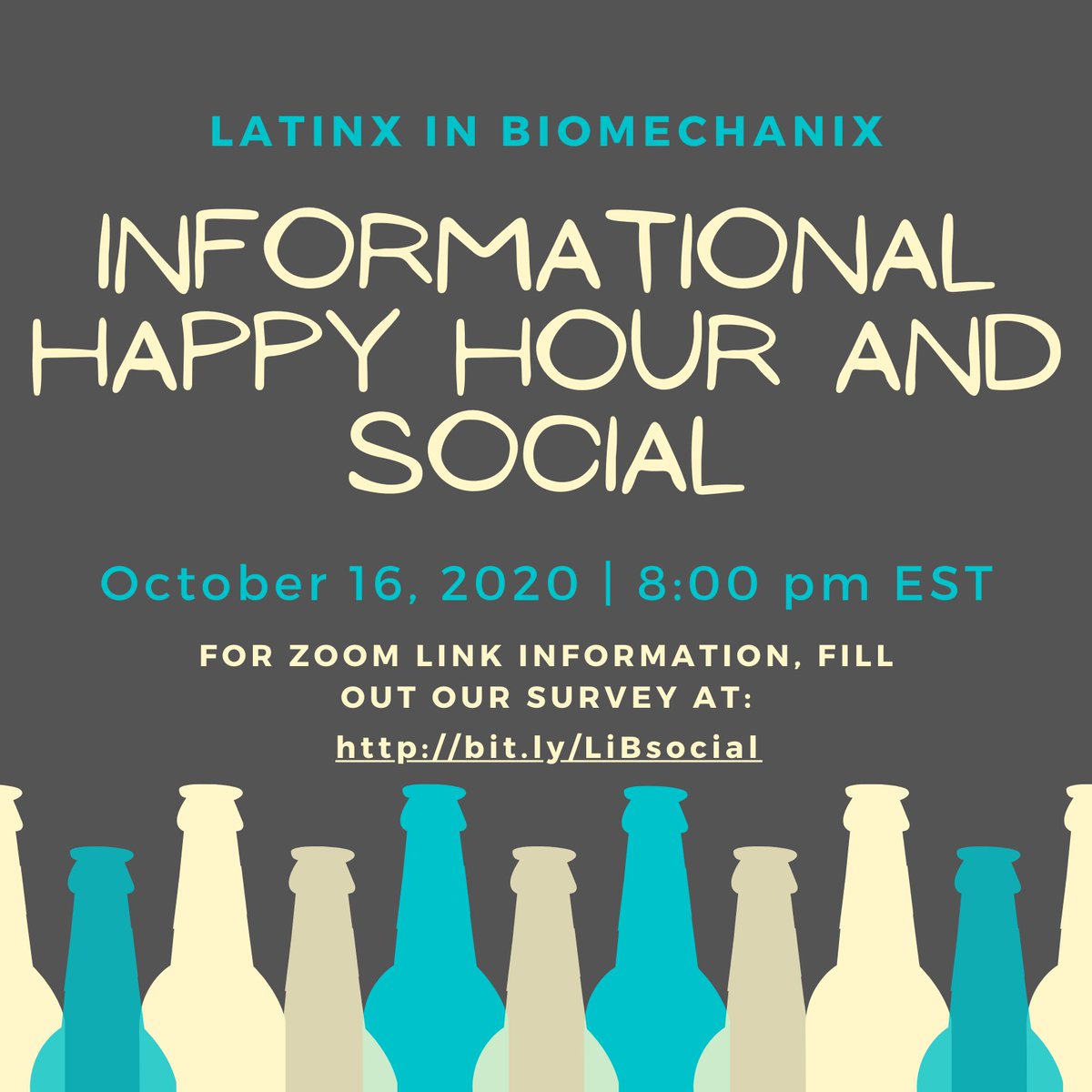 LatinxBiomech's tweet image. Sign up for our first #LatinxInBiomechanix event! We hope to see you on Friday, Oct 16 @ 8 pm EST / 5 pm PST bit.ly/LiBsocial