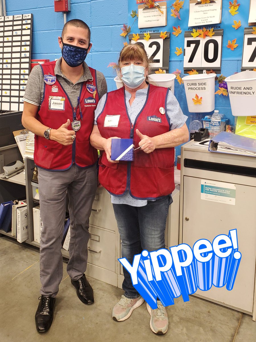 Front End Appreciation Week 2 Hero goes to cashier Cathy!! Loyal to the success of our store and to our customers by providing the BEST service possible.Thank You Cathy.....I APPRECIATE YOU!! <a href="/TweetUsR30/">TweetUsR30</a> <a href="/AndrewsP26/">Paul Andrews</a> <a href="/JaneenV_HRBP/">Janeen Valdes</a> <a href="/EmmaVingara/">Emma Vingara</a> <a href="/Lowes/">Lowe's</a>