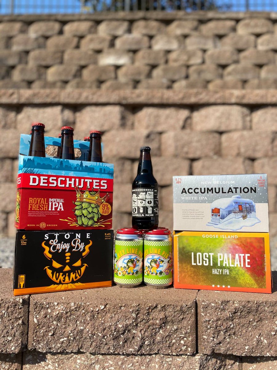 Some Beers from the Week

- Boulevard/Rhinegeist Crust Fall Sour
- Boulevard Tart Apple Radler
- Boulevard Barrel Aged 6 Pack
- Stone Enjoy By 10-31
- New Belgium Accumulation 
- Deschutes Royal Fresh
- Prairie Snickerdoodle Noir
- Prairie Key Lime Gose
- Goose Island Lost Palate