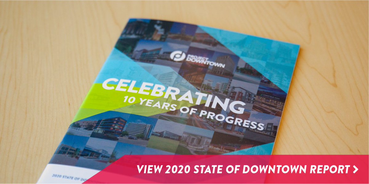 DowntownWichita's tweet photo. Discover the recently released State of Downtown Report. This year, in addition to providing market and economic data, the report reflects on the past 10 years of implementing Project Downtown. Learn more at https://t.co/pzOmVnC74T #DowntownWichita #10YearsOfProjectDT https://t.co/AzypGMUGOG