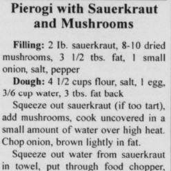 umarchives's tweet photo. It's National Perogy Day! Just in time for supper, some recipes from CZAS Polish Press. #PierogiDay #pierogy https://t.co/1TAT89YFWw https://t.co/UJKcpqteVs