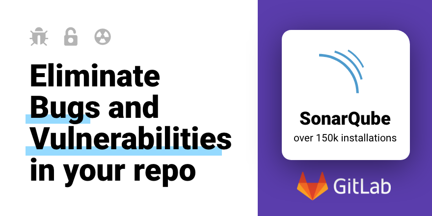 Calling 📣 <a href="/gitlab/">🦊 GitLab</a> users. Time to add Code Quality and Security to your projects. SonarQube analyzes your Merge Request and decorates the Quality Gate result right in GitLab. A green Quality Gate means merge with confidence! 🏁
sonarqube.org/gitlab-integra…