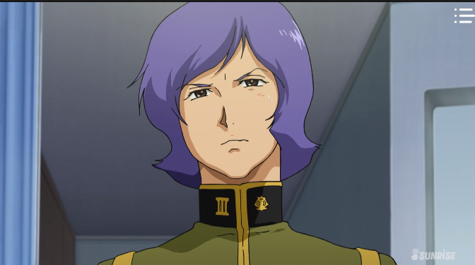 Char still offers the rebuttal in the anime, but the Garma line is cut, which is really a tragedy....Also a very different vibe between them, after this exchange.