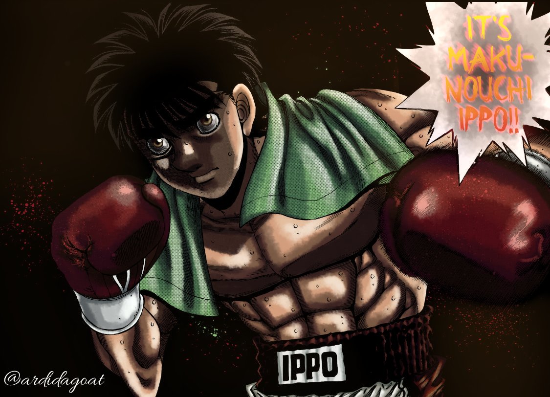 Air Ardi, The Winters Rage on X: FROM THE RED CORNER MAKUNOUCHI IPPO  APPEARS!!!!  / X