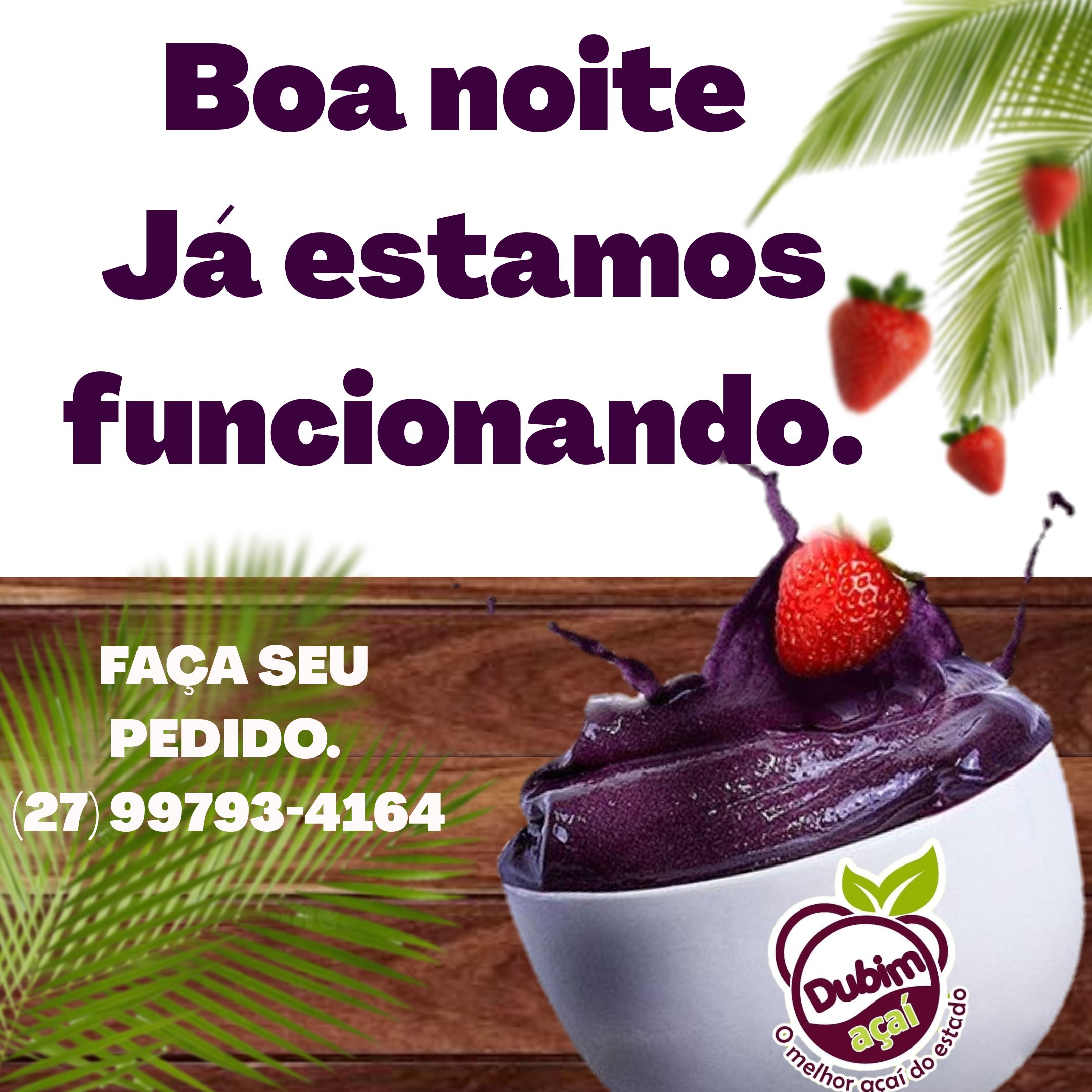 Dubim AçaÍ  Vila Velha ES