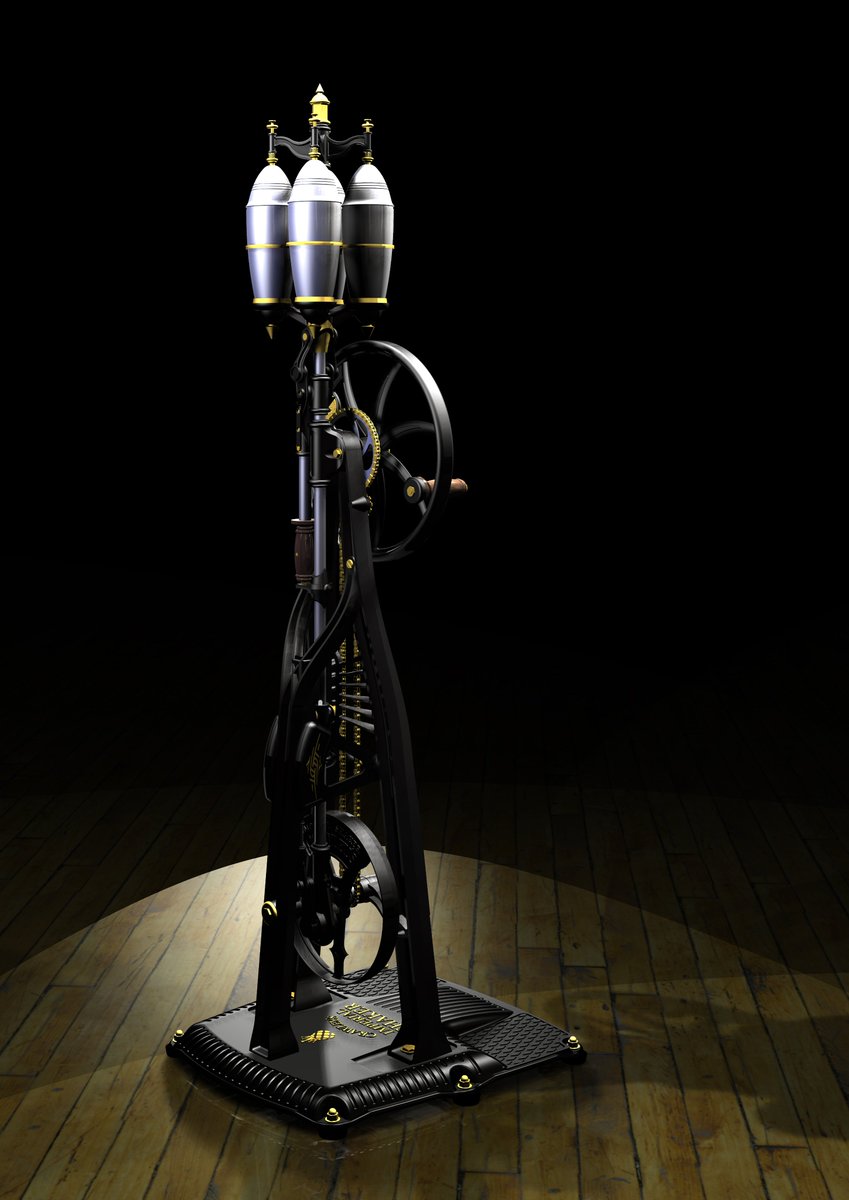 So, here is my new and vastly improved Imperial Shaker. Now with a super-light aluminium body, a new up and down violent shaking motion and direct gold chain drive - it's the best Imperial Shaker ever made. I have only created a few. Keen? Grab me at jason@crawleys.com..au