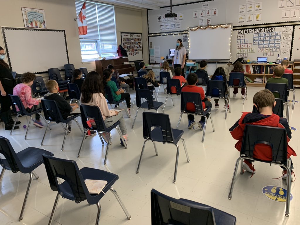 Well it’s been a September. But...yesterday I was able to welcome students back into my classroom. It was awesome! #tvdsbarts.  <a href="/Mich_Rees/">Michelle Rees</a>