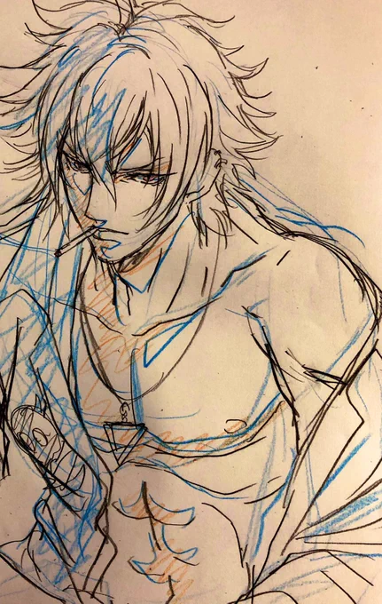 なんか結構描いてた 