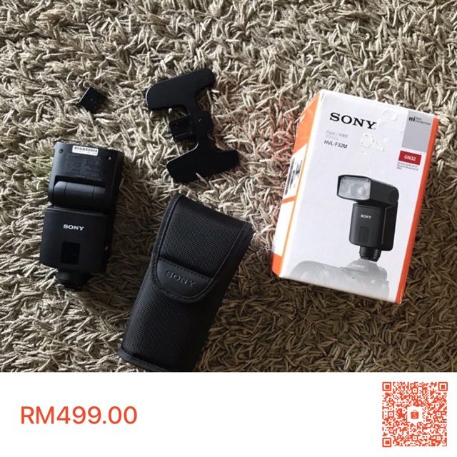 areteamgu's tweet photo. I'm selling Used Sony Flash HVL-F32M for RM499.00. Get it on Shopee now! https://t.co/YNKMxHiqZ9 #ShopeeMY https://t.co/EHdmLfCX8B