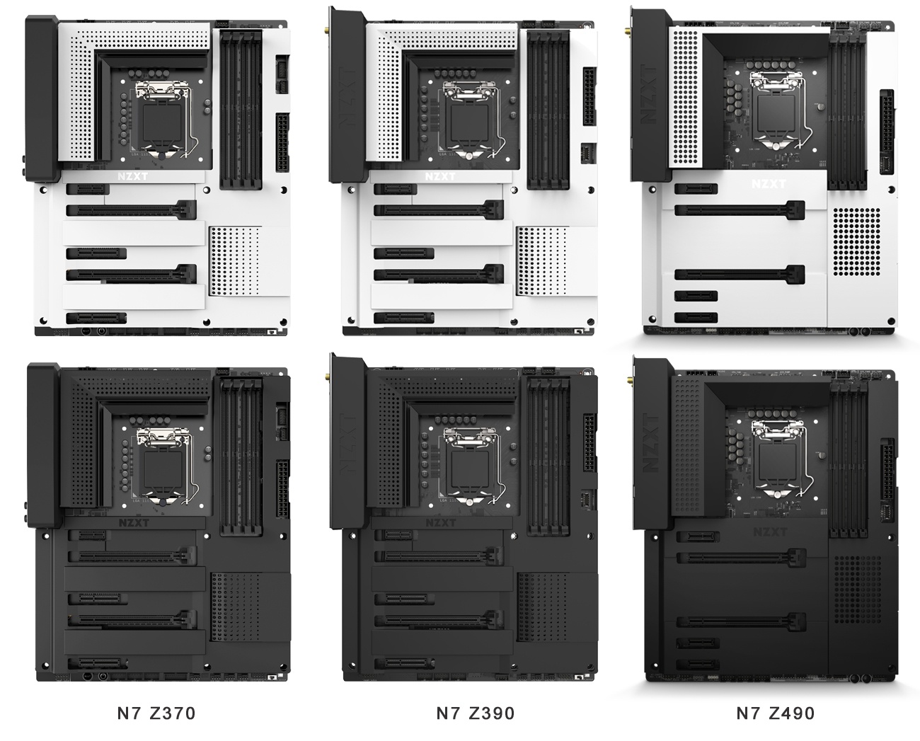 Twitter 上的 Nzxt Japan Nzxtのマザーボードは 今回発表を行った N7 Z490 で3製品目となります 18年 N7 Z370 日本未発売 19年 N7 Z390 年 N7 Z490 新製品のn7 Z490では 他社製の汎用ledストリップに対応したことと デザインを一新したこと