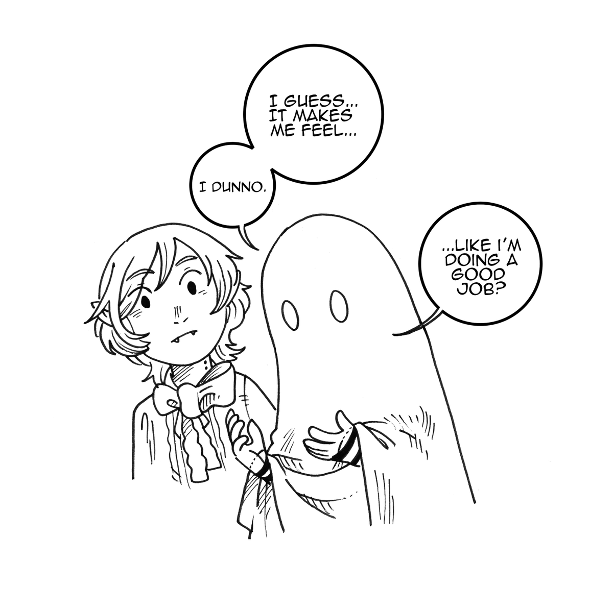OH! It's October so it's time to repost the Witch and Vampire girlfriiiiends.