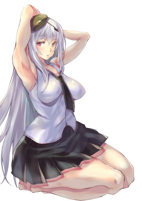 ユーノさんですけど。ノースリーブ、ネクタイ、ミニスカ。最強か。
#超昂シリーズ #超昂大戦 