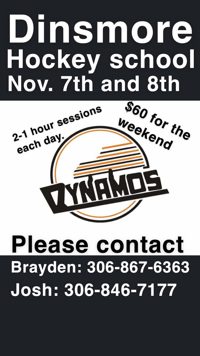 Dinsmore Dynamos Senior Hockey Club tweet media