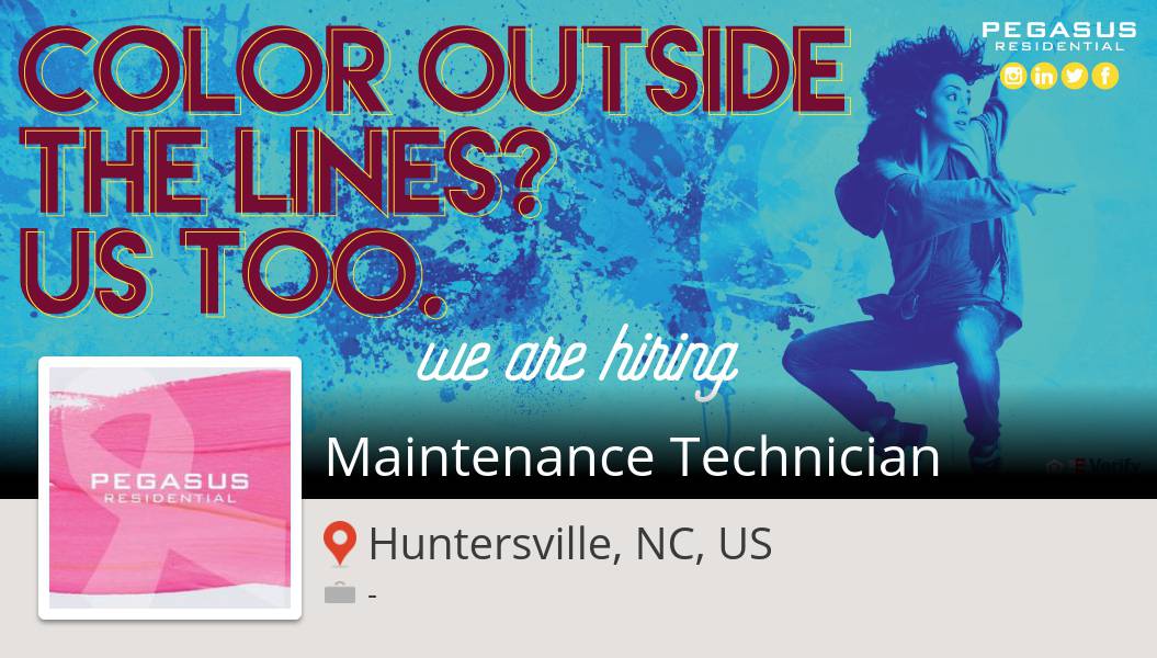Apply now to work for #PegasusResidential as #Maintenance #Technician! (#Huntersville) #job workfor.us/pegasusresiden… #pegasuspower #wemakepigsfly #pegasusresidential #wehelppeoplefindhome #pegasus