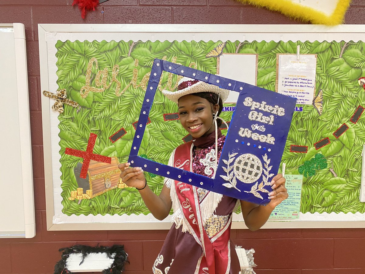 RandleRoyals's tweet photo. Congratulations to our Spirit girl of the week, Sumyr H! She was selected because of her positive spirit, cheering up her teammates, and she always has a smile of her face! https://t.co/R8HbwcoGv7
