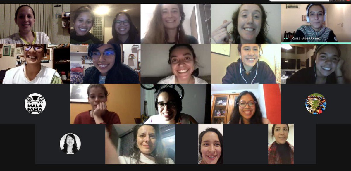 wlultimate's tweet photo. We had a wonderful virtual meeting with @malafamauc — the oldest continuously running women’s team in Mexico. We were happy to share some of our experiences from the past decade. 🙂 https://t.co/r1JUPIAiXH