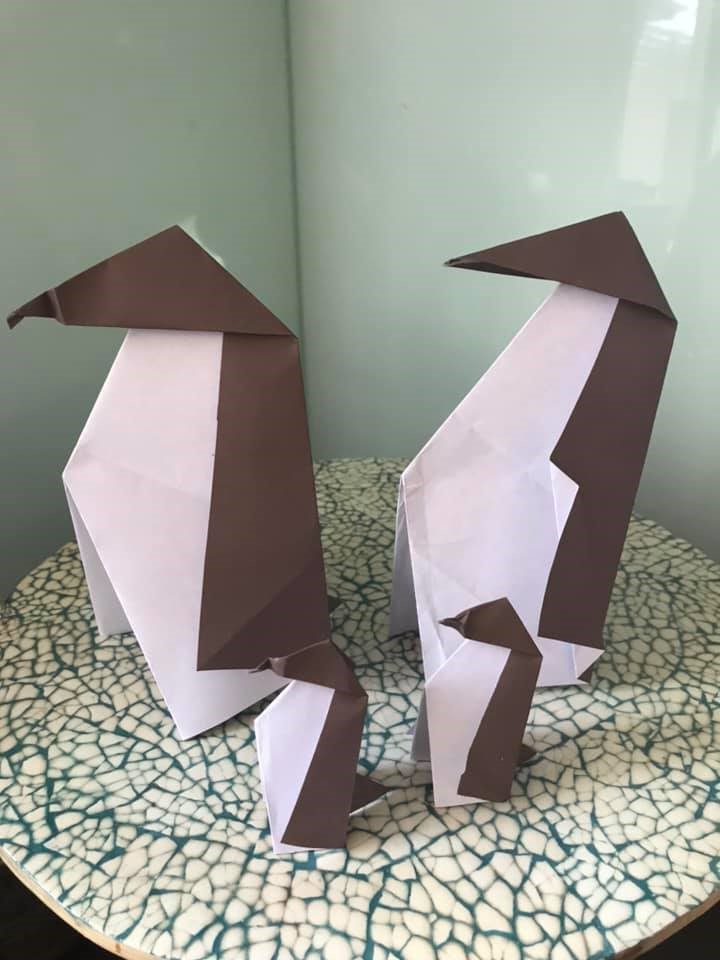 Take Over! artist Moira Finucane asked a digital audience to create penguins from materials in their home. Little did we know what positive effects they would go on to make in the world thanks to @Fifteen_TreesAU. artscentremelbourne.com.au/community/cont… <a href="/FinucaneSmith/">Finucane and Smith</a> @MelbourneFringe
