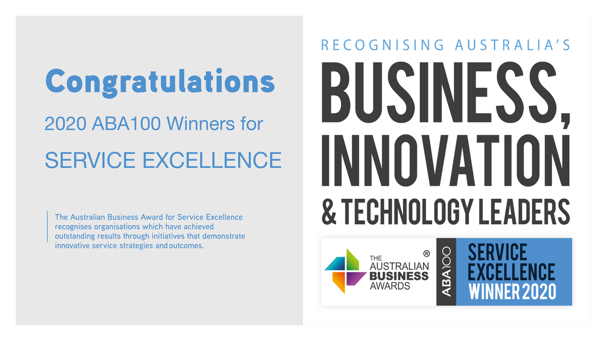 aubizawards's tweet photo. The 2020 Australian Business Award Winners for Service Excellence (SXA) Announced. #AustralianBusinessAwards #ABA100 #ABA #ServiceExcellence #BusinessExcellence #BusinessInnovation To find out more visit: https://t.co/fmla4Yj2V7 https://t.co/tthHohQqBm