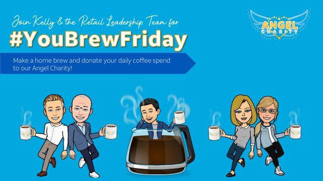 Hey #OHPA family....will you join me and the retail leadership team for #YouBrewFriday? Let’s skip the line &amp; donate our daily coffee spend to #AngelCharity supporting #ChildhoodCancer! 👊🏼