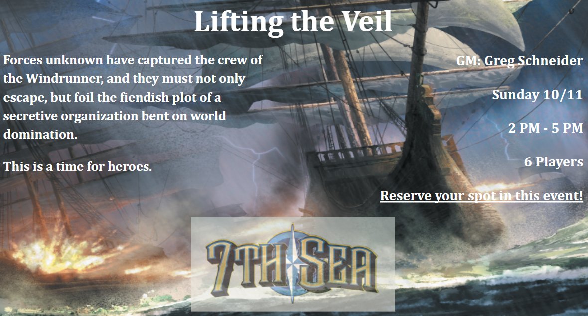 BurnBlackRose's tweet photo. I will be running D&amp;D, 7th Sea, FATE and Alien RPG this weekend...while also running the convention itself.  Come play with me!  (It's all free and open to all with an internet connection and mic)

 @BlackShieldProd - The Black Shield Rendezvous  

https://t.co/VKoWoPaZ4E https://t.co/11Dafx3Knd
