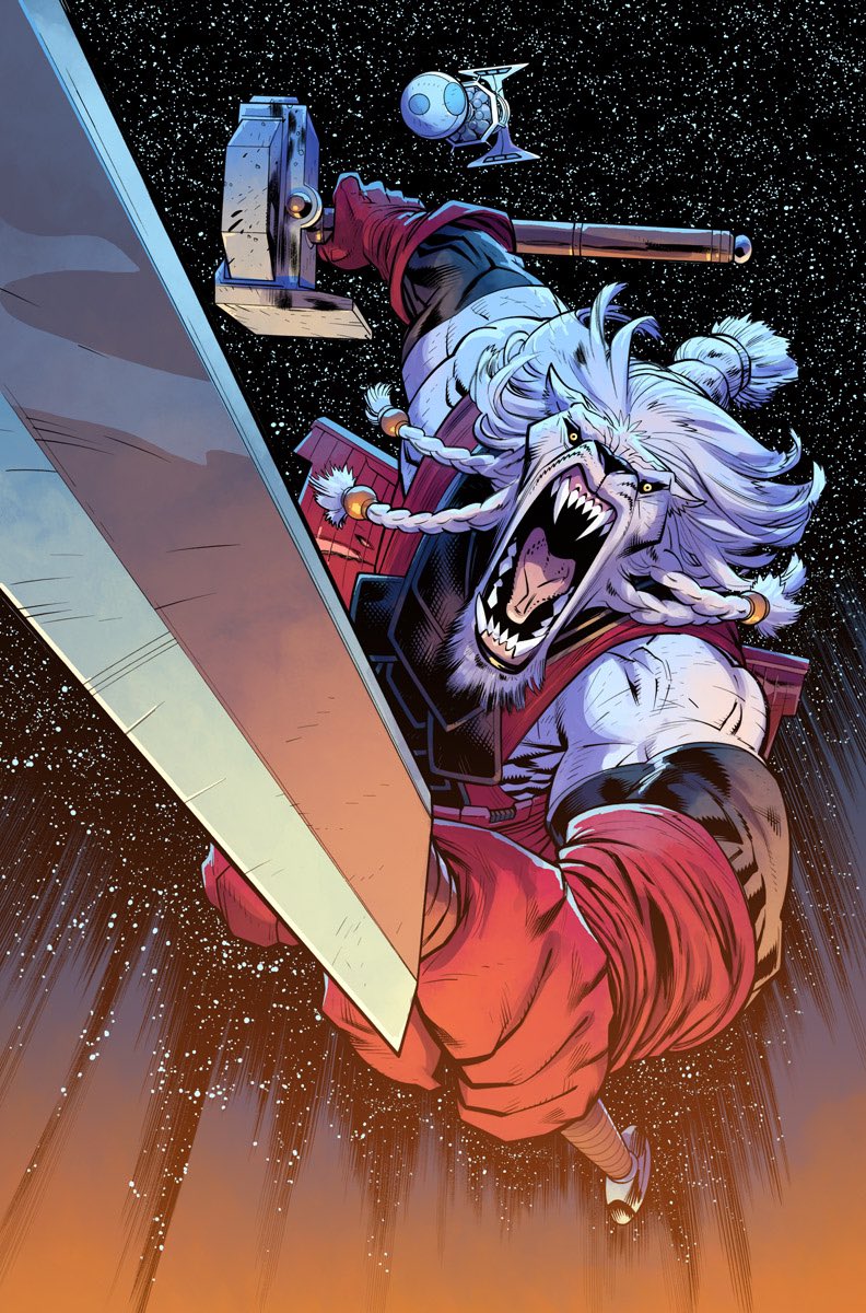 RyanOttley's tweet photo. I’m glad Robert finally dropped the news about Michael Dorn doing the voice for Thokk the BATTLEBEAST in the INVINCIBLE animation because this one was hard to keep secret and needs to be shouted from the roof tops.🤩 WORF IS BATTLEBEEEEEAAAASSSSTTT!!!!!!!!! https://t.co/xJbIIcfeCS