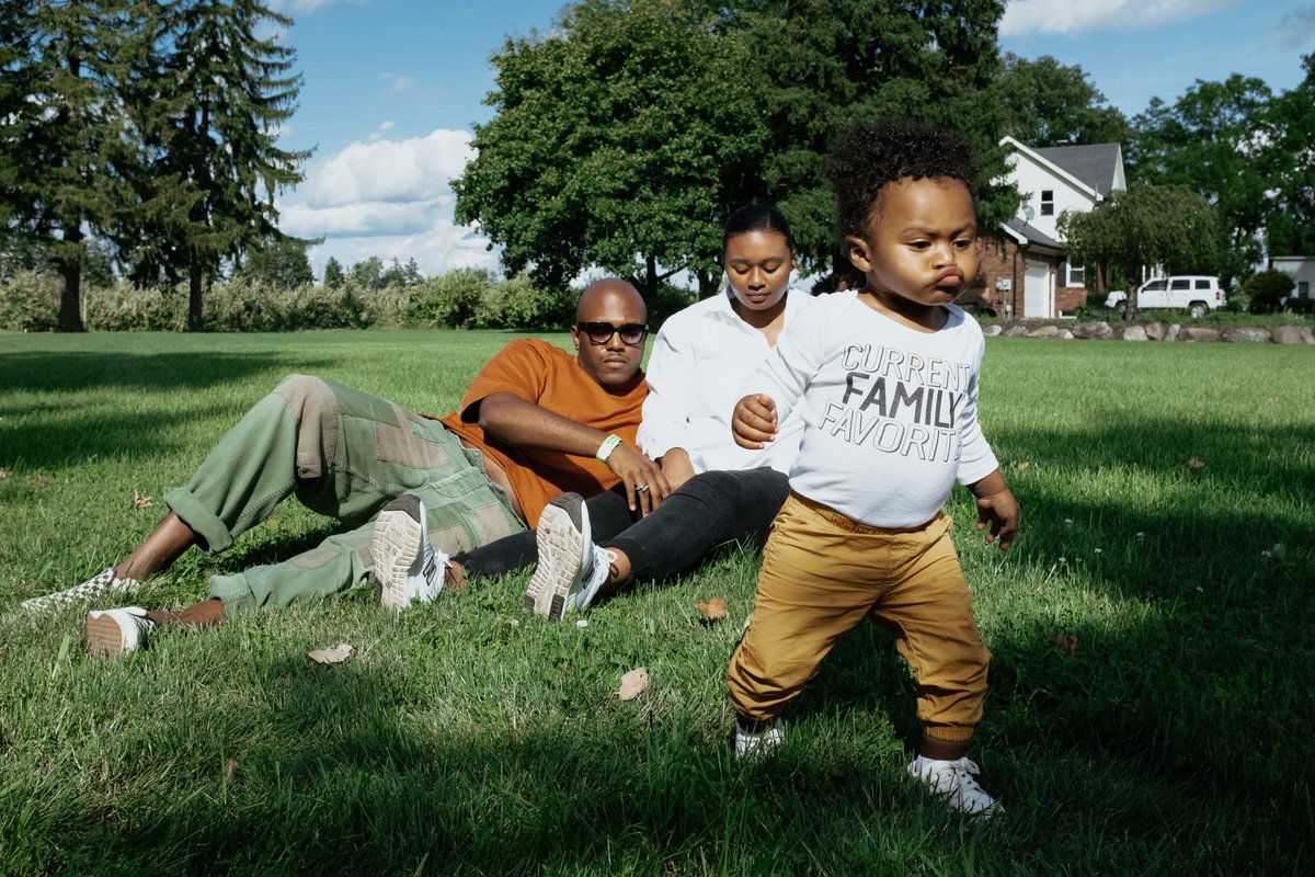 DETROITrightnow's tweet photo. My #family! 13 year old son photographed the essence of my grandson #determined #cartersworld #lovinglife @bymatthewneal https://t.co/z3e45m6zka