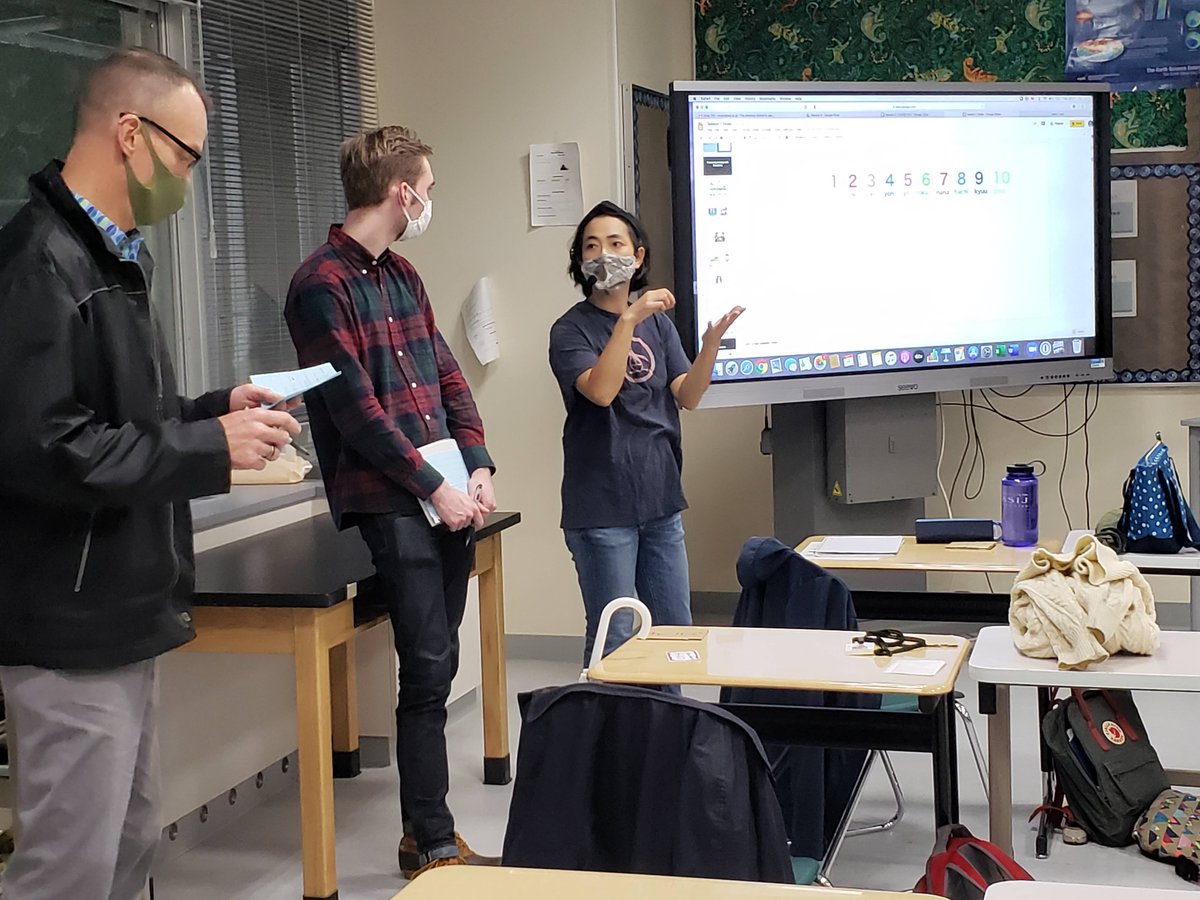 JapanCenterASIJ's tweet photo. THRIVE! Practical Japanese Program Fall Cohort for faculty/staff kicks off! Helping to learn, connect, and THRIVE in #Japanese @asij @msasij @esasij  #findyourelement #engageLearnLead #KnowValueCare x #Japan #cultural #immersion #yoroshiku #onegaishimasu #globalcitizenship https://t.co/TGc9hBfRsS