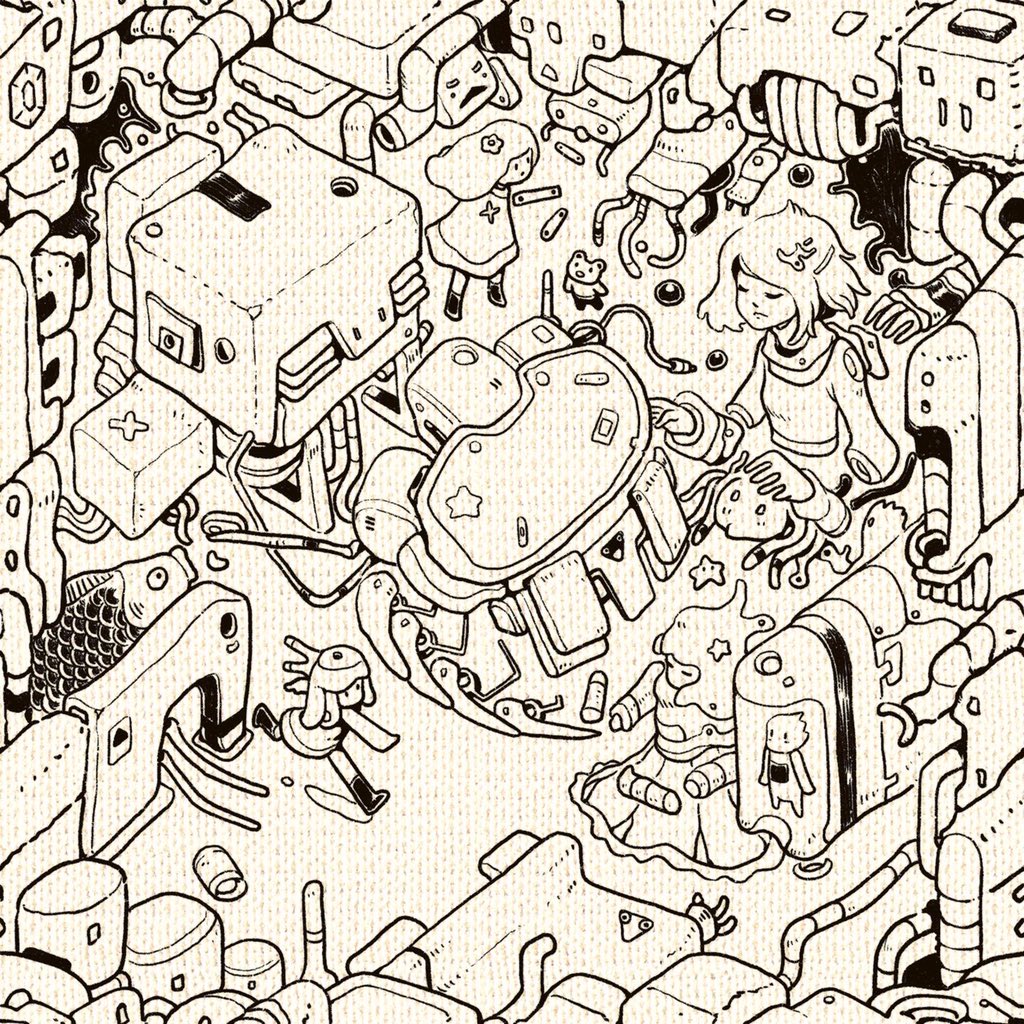AutoKite's tweet photo. How are you doing out there? Hope you enjoy some new #inktober2020 I currently posting on #Instagram #daily #inktober https://t.co/zDoHf7VuT7