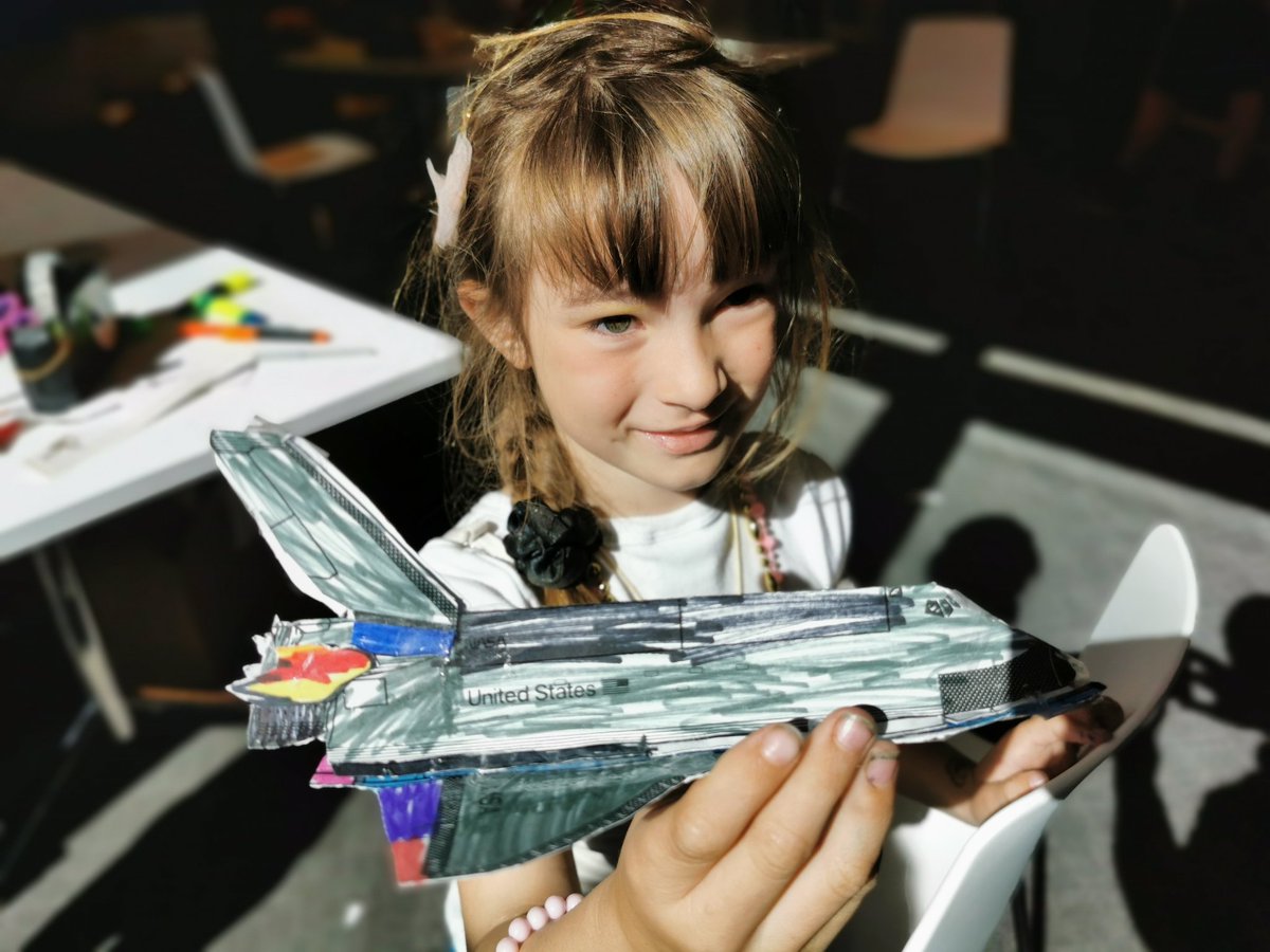 chchLibLearning's tweet image. Amazing #family fun at #library during the World Space Week. Space shuttle building craft activity a winner. @ChristchurchLib @GCSNinAction @SpaceBaseNZ @EricDahlstrom1 @ucaerospacenz @Chch_Rocketeers  @bugblokenz #WorldSpaceWeek2020