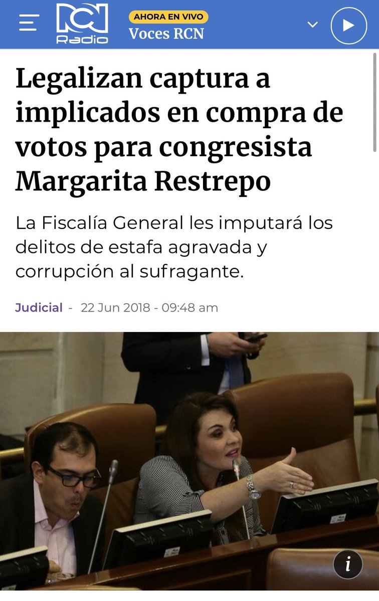 GustavoBolivar's tweet photo. Y Colombia no entiende como una compradora de votos siga en el Congreso como si nada pontificando sobre la moral. #UribeEnLibertad https://t.co/bqdhDYyFfu