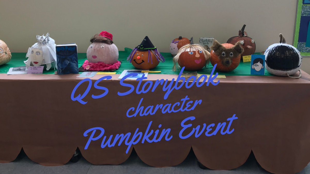 WeAreMashpee's tweet photo. Quashnet School Storybook Character Event. Oct. 19th - Oct. 30th.  This year's pumpkins will be on display @Mashpee Commons.  Be sure to fill out the registration form https://t.co/a5FXWj9xwu

#QuashnetSchool #WeAreMashpee #MPS #StorybookPumpkins https://t.co/SmkuSIfFZ4