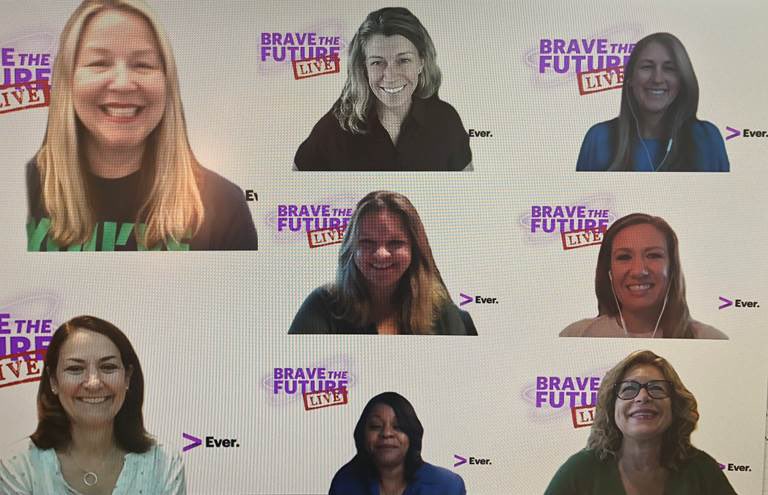 suzanne_randall's tweet photo. A powerful women’s networking virtual gathering tonight hosted by  our @Accenture_US Midwest Women’s leaders. Thanks @leetmoore01 for joining and bravely leading from the front! #womenleaders @JulieSweet @EllynJShook1 https://t.co/N33ImkoyTi