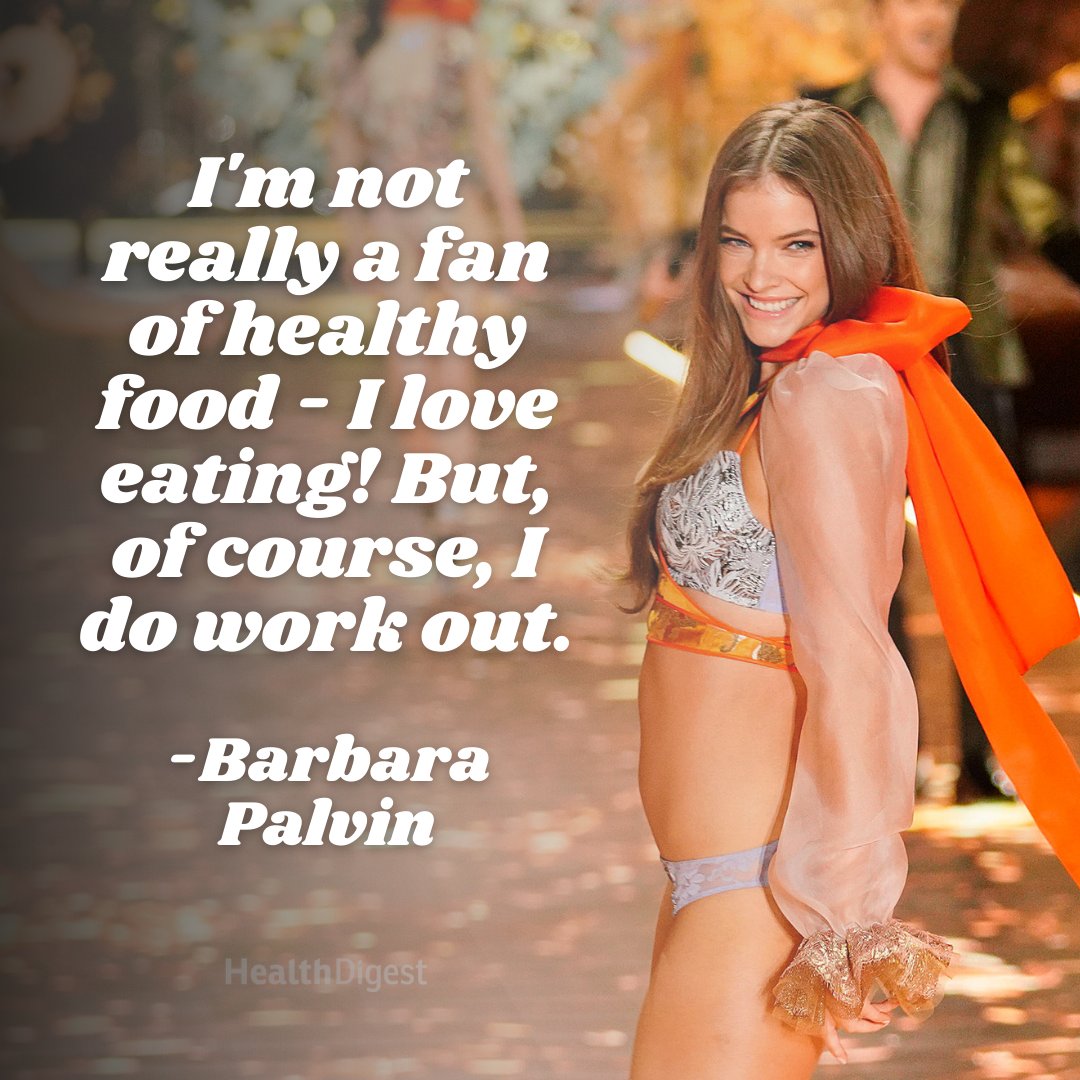 Balance is key, after all. Happy birthday, Barbara Palvin! 