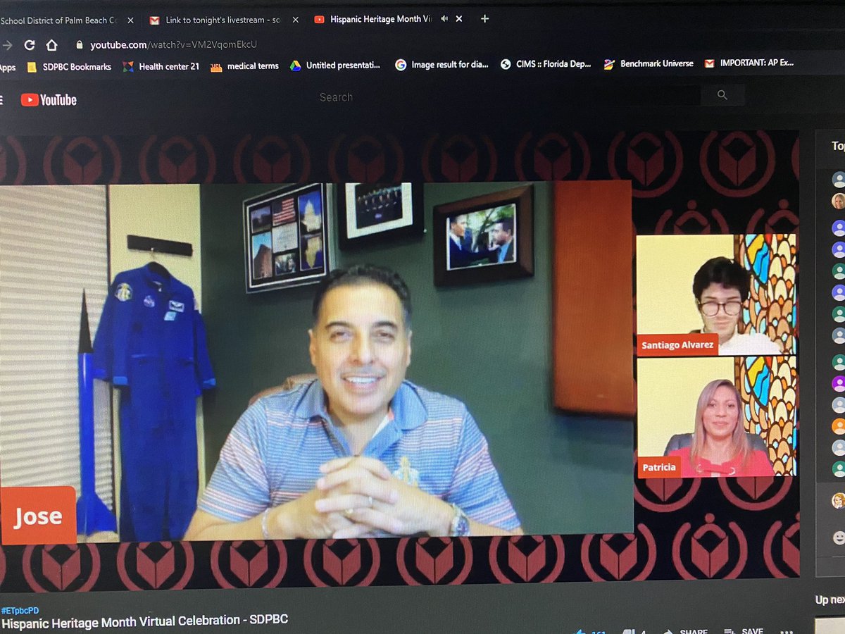 Sonia Leañez Birch (@sonia_birch) on Twitter photo Inspirational words from Jose Hernandez NASA Astronaut ty @LatinoAfrican for a once in a lifetime opportunity and for giving us the opportunity to ask him about growing up in a Spanish household, wait what a NASA astronaut? 😊orgullo latino <a href="/EsolPbc/">ESOL PB Schools</a> <a href="/harveyoaxaca/">Dr. Harvey Oaxaca</a> <a href="/vfrancisco79/">Victoria Francisco</a> Inspirational words from Jose Hernandez NASA Astronaut ty @LatinoAfrican for a once in a lifetime opportunity and for giving us the opportunity to ask him about growing up in a Spanish household, wait what a NASA astronaut? 😊orgullo latino <a href="/EsolPbc/">ESOL PB Schools</a> <a href="/harveyoaxaca/">Dr. Harvey Oaxaca</a> <a href="/vfrancisco79/">Victoria Francisco</a>