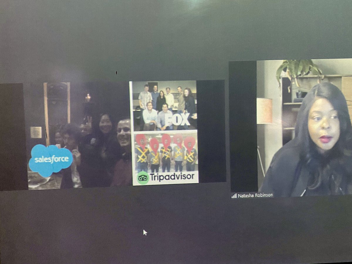 YWLAArnoldGirls's tweet photo. Guest Speaker Natasha Robinson zoomed with #YWLA students about her career in STEM as the Senior SEO (Search Engine Optimization) Manager of Roku, Inc. This was part of our #STEM speaker series organized by STEM facilitator Ragina Taylor. #ywlastem #gpisd #gpisdstem @gpisdSTEM https://t.co/WAiWyWXNMU