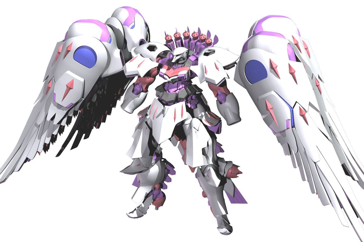 mecha no humans robot white background solo standing wings  illustration images