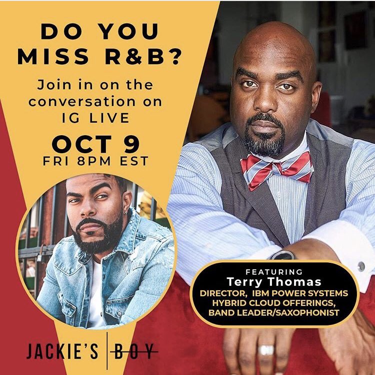 B_BCMG's tweet photo. Great talks of tech &amp; the music business with @terrygthomasjr &amp; @jackiesboy this Friday!! Don’t miss it! Do You Miss R&amp;B? #Bigcirclemusicgroup #IGLive https://t.co/KPBQ6YwboV