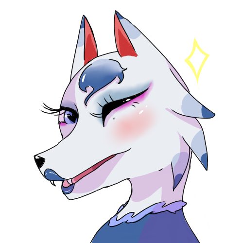 Eyyowhaddup's tweet photo. High key so proud of her. Should I sell villager/OC/furry headshots? #whitney #wolf #villager #AnimalCrossingNewHorizions #animalcrossing #acnh #furry #furryart #villagerdrawing #ACNHDesign #Commission #commissions #commsopen #commissionsop #art https://t.co/hcWMtORK2n