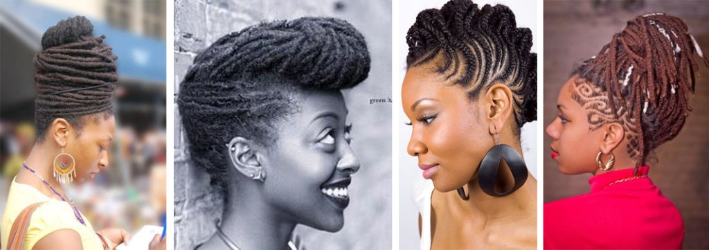 if you think black hairstyles are "just hair", that's not the case. ancient african civilizations used their hairstyles to indicate social status like which tribe they belonged to, their religion, age, and marital status. there's contemporary versions of these looks as well.