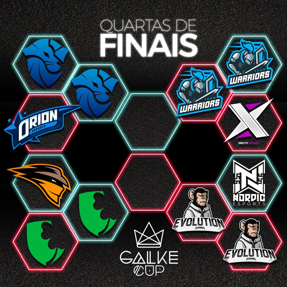 RoyaleFuria's tweet photo. E agora todos os semifinalistas da #GALKECup sabem seus adversários!
Olha o nível da etapa decisiva!! Em breve as datas de cada partida! Muito obrigado! https://t.co/SCgOGzmmw3