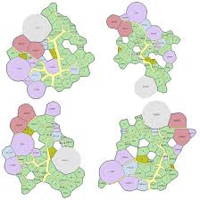 Here's how humans design a floorplan, and here's how machines design one, optimizing for minimal walking time and easier fire escapes https://www.joelsimon.net/evo_floorplans.html